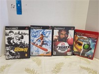 Group of play station games