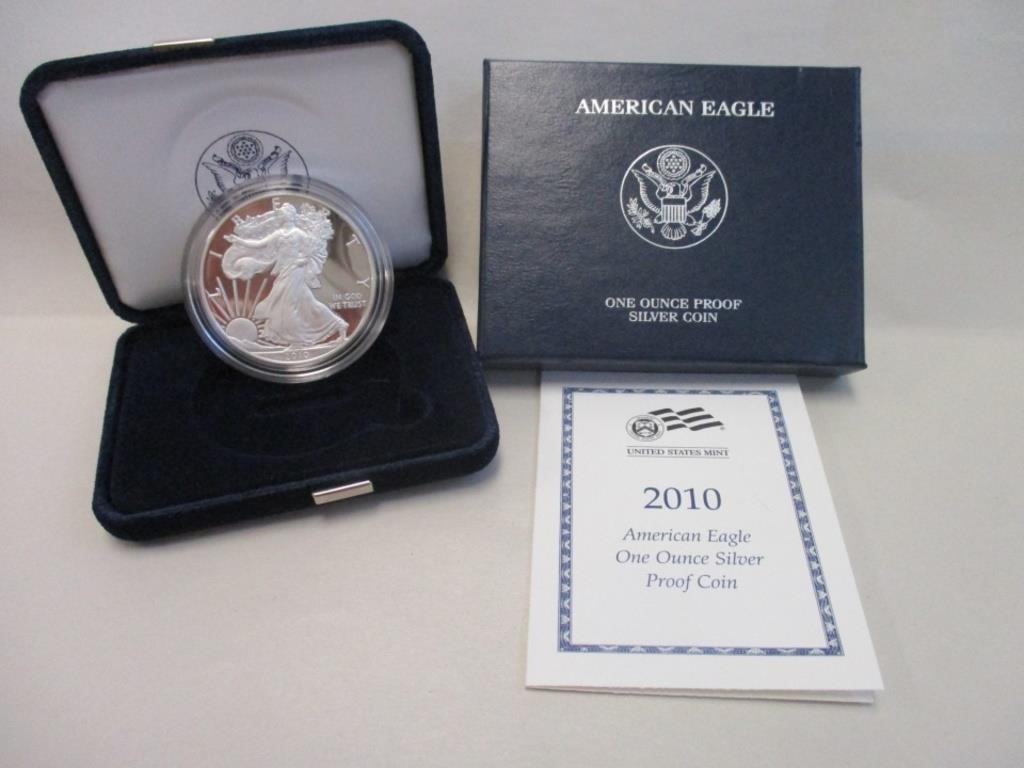 PROOF SETS, SILVER EAGLES &  MORE COINS