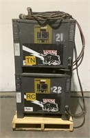 (2) EnerSys 36V Battery Chargers WG3-18-775