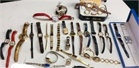 LARGE WOMAN’S WATCH COLLECTION, MICKEY MOUSE,