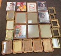 Lot of 23 Picture Frames