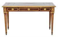Louis XVI Style Ormolu Mounted Mahogany Desk
