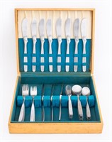 Russel Wright for Hull "Pinch" Flatware Service 52