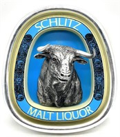 Schlitz Malt Liquor Lighted Sign 17” x 15”