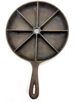 Cast Iron Triangle Divided Skillet 9”