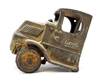 Arcade Mfg Co. Cast Iron Mack Truck Cab 4.5” x 4”