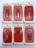Vintage NOS Chevrolet Key-Mate Keys - Keys are