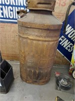 Vintage 5 gallon metal can