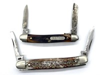 (2) Vintage Pocket Knives : Old Timer (one broken