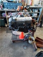 350 engine with engine stand