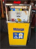 57 x 29” Vintage Sunoco Gas Pump
