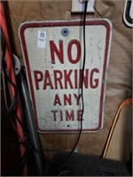 No parking sign 12x18in.