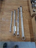 Snap on boxed end wrenches
