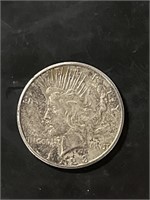 1923 silver dollar coin