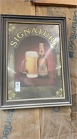 Vintage Signature Beer Sign