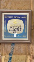 Molson Light Beer Sign