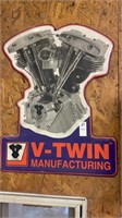 V-Twin Manufacturing Sign