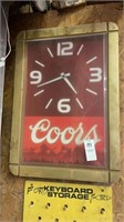 Coors Beer Clock