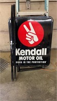 New Kendall Motor Oil Sign Spring Missing