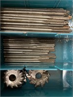 Box of small saw blade or cutter wheels & cutter