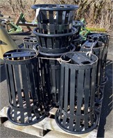 (10) Garbage Can Holders
