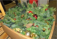 Large Box of Christmas Garland