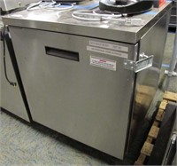 Randell Stainless Steel Back-mount Refrigerator