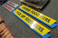 (4) Food Service Signs