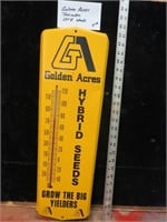 Golden Acres Thermometer 23 x 8 Works
