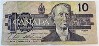 1989 Canada $10 Bill
