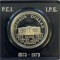 1873-1973 Canada PEI $1 Coin
