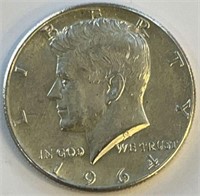 1964 USA 90% Silver Kennedy Half Dollar