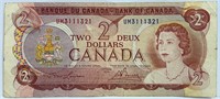 1974 Canada $2 Bill
