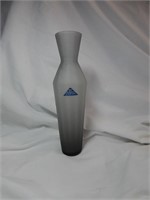 Vintage Morgantown Smokey Satin Glass Vase