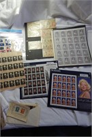 Postage Stamps Marilyn James Dean Monaco etc