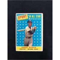 1958 Topps Ernie Banks Allstar