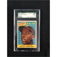 1958 Topps Hank Aaron Allstar Sgc 4