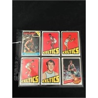 6 Different 1970's Boston Celtics Stars