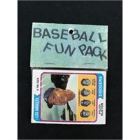 1974 Topps Baseball Cello Fun Pack Sealed