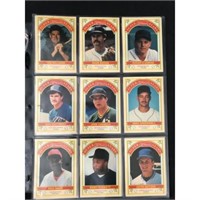1989 Jj Nissen Baseball Complete Set