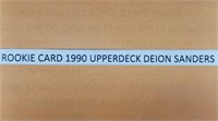 308 - 1990 UPERDECK DEION SANDERS ROOKIE CARD