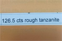 256 - 126.5 CTS ROUGH TANZANITE (C24)
