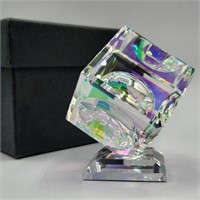 Smashing Art Glass Paperweight