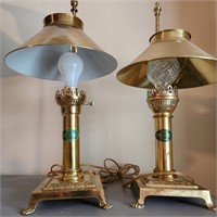 Oriental Express Brass Lamps