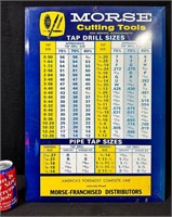SST Morse Cutting Tools Sign