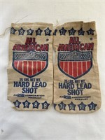 All American Hard Lead Canvas Bags