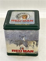 Red Man Chewing Tobacco Tin