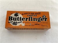 Vtg 1950 Curtiss Butterfinger Candy Bar Box
