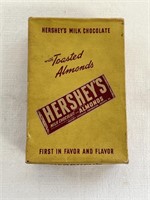 Vtg 1940 Hershey’s Milk Chocolate w/ Almonds Box