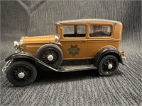 1931 Ford Model A die-cast Police